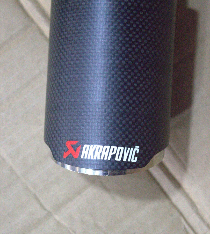 Akrapovic Single tip Exhaust muffler